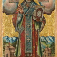 Икона святого Николая, 1751 г. из Покровской церкви г.Молодечно